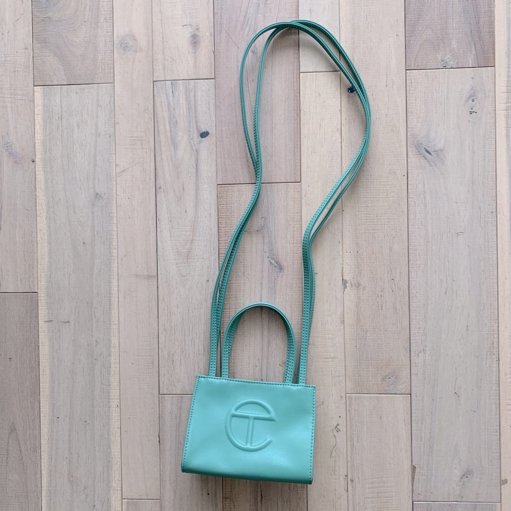 Telfar small bag in SAGE